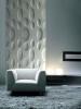 3D panels on the wall - an original solution for interior decoration