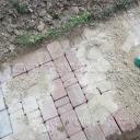 How to easily make a garden path from tiles in a country house or plot of land - 5 steps with photos